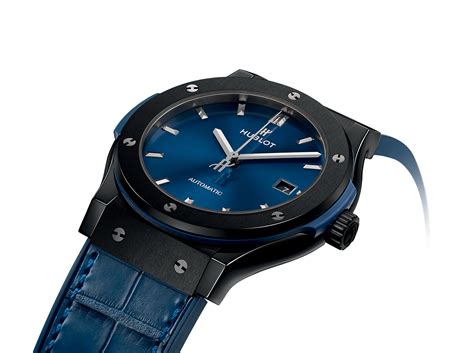 hublot montre homme bleu|montre hublot prix.